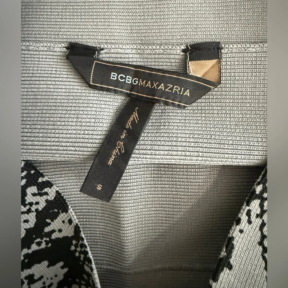 BCBGMAXAZRIA Animal Print Mini Skirt